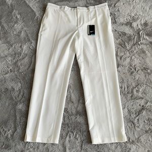 NWT Men’s Nike Standard Fit Golf Pants White